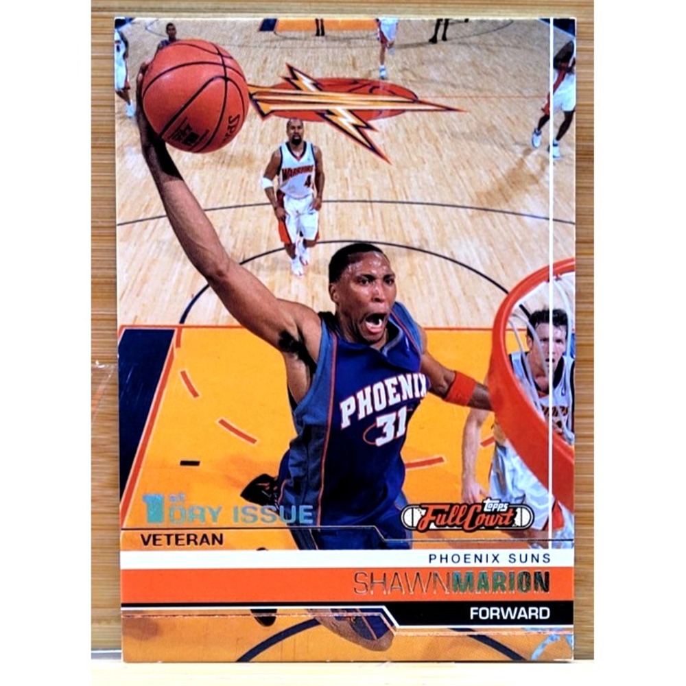2006-07 TOPPS FULL COURT SHAWN MARION 1ST DAY ISSUE #D/429 SUNS